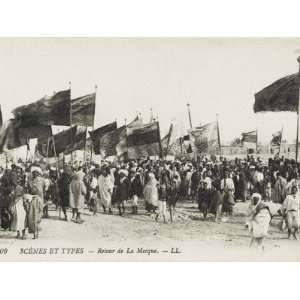  Pilgrims Returning to Algeria from Mecca Photographic 