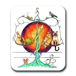  Libra Scales Astrology Sign Zodiac Art Mouse Pad 