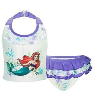   Ariel Swimsuit for Girls   2 Piece   (Medium 7/8) 