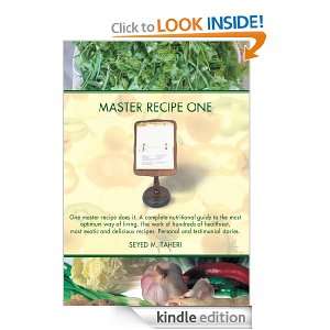 Master Recipe One One master recipe does it. A complete nutritional 