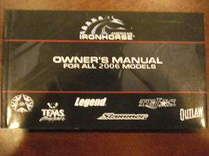 AMERICAN IRONHORSE OWNERS MANUALS 2006  