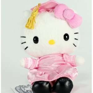    Hello Kitty 2012 Graduation Plush Toy Pink 