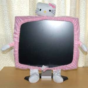    Hello Kitty LCD Monitor Decoration Plush Toy Pink Toys & Games