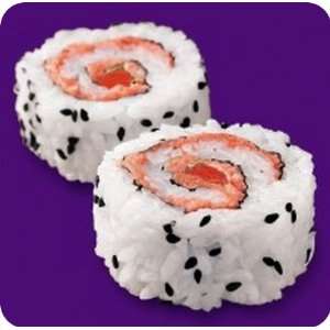 Smoked Sockeye Salmon Roll Sushi (Sliced)   100 x 1.0 Oz