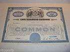 1959 Erie Railroad Company (100 Shares) Stock Cancelled