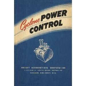  Wright Cyclone Radial Aircraft Engine Power Control Manual 