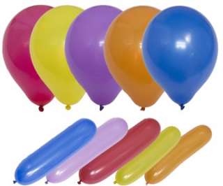Helium Quality Balloons Assorted Mixed Shapes & Colours  