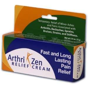  RZN Nutraceuticals   Arthri Zen Relief Cream   3 oz 