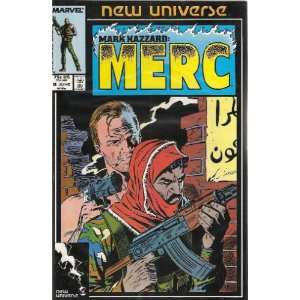  Mark Hazzard  Merc Vol 1 #8 Marvel Books