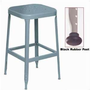  Lyon 1901 30 All Welded Stool with Steel Seat (Black 