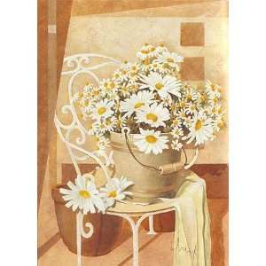  Pail with Marguerites By Franz Heigl Highest Quality Art 