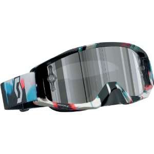 Scott Tyrant Sensory Adult Off Road Motorcycle Goggles Eyewear   White 