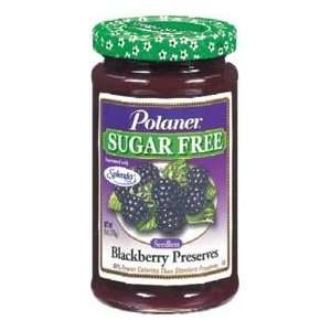 Polaner Sugar Free Blackberry Preserves Seedless   9 oz  