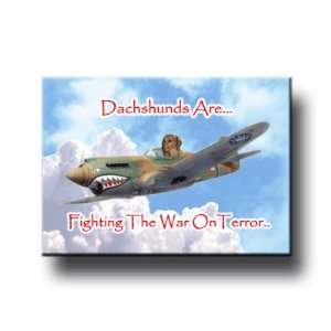  Dachshund War On Terror Fridge Magnet No 1