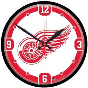   Detroit Red Wings Large NHL Hockey 12 Inch Wall Clock Sports