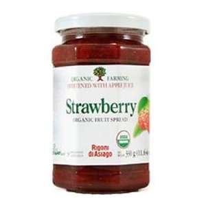   Asiago Organic Fruit Spreads   Sweetened Only with Apple Juice  8.82oz