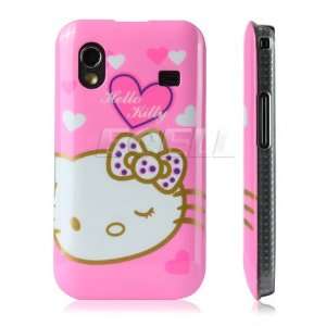  Ecell   PINK HELLO KITTY HARD CASE FOR SAMSUNG S5830 