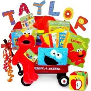   Elmo & Friends Sesame Street Radio Flyer Baby Wagon 