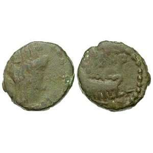  Ascalon, Philistia, 72   73 A.D.; Bronze AE 16 Toys 
