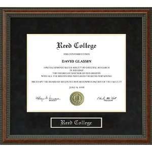  Reed College Diploma Frame