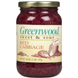 Greenwood Red Cabbage, 16 oz  Grocery & Gourmet Food
