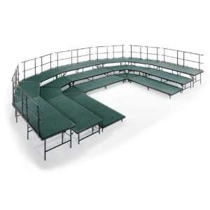  Midwest Folding Products Seated Choral Hardboard Deck 
