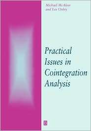Practical Issues in Cointegration Analysis, (0631211985), Michael 