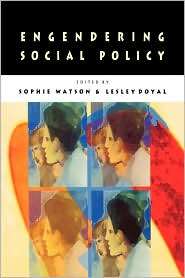 Engendering Social Policy, (033520113X), Sophie Watson, Textbooks 