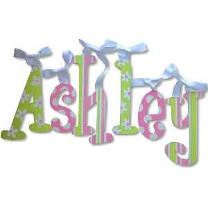  ashley hand painted wooden letters