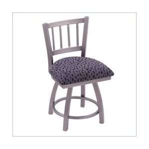   Stool Co. Contessa 18 High Upholstered Seat Slatted Back Swivel Chair