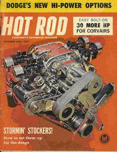 Hot Rod 1961 Oct dodge drag racing corvair nhra go kart  