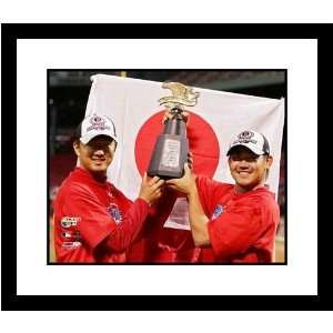  Hideki Okajima and Daisuke Matsuzaka Photo Sports 