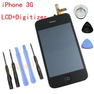   LCD Display Glass Digitizer Touch Screen Full Assembly for iPhone 3 3G