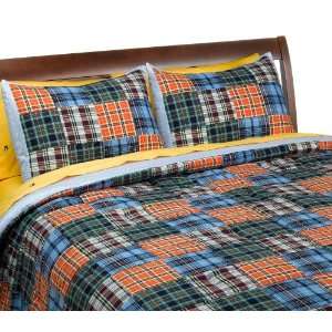  Tommy Hilfiger Patchwork King Comforter Set, Myrtle Bay 