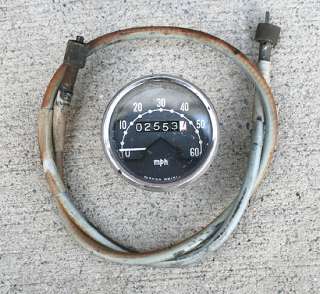 62 69 HONDA CA110 C110 SPORT 50 CUB SPEEDOMETER + CABLE  