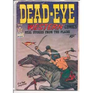  Dead Eye Western Comics # 6, 2.5 GD + Hillman Books
