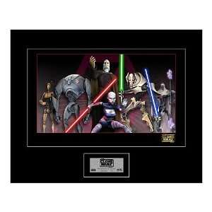  Star Wars The Clone Wars Shadow of the Sith Giclee Print 