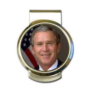  President George W. Bush money clip