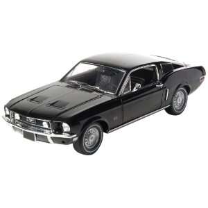    GreenLight 118 1968 Ford Mustang GT Fastback (Black) Toys & Games