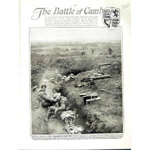 World War 1917 18 British Soldiers Hindenburg Trenches  