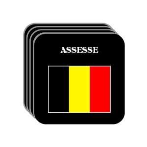  Belgium   ASSESSE Set of 4 Mini Mousepad Coasters 