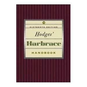  Hodges Harbrace Handbook 16th (sixteenth) edition Text 