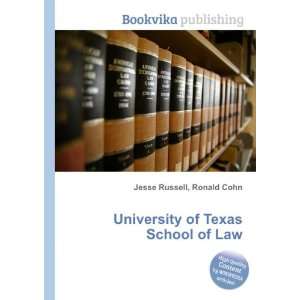  University of Texas School of Law Ronald Cohn Jesse 