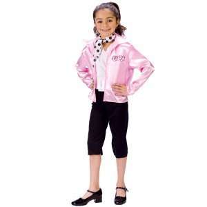  Grease Pink Ladies Child Costume Size 4 6 Small Toys 