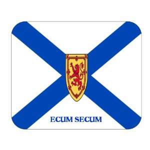 Canadian Province   Nova Scotia, Ecum Secum Mouse Pad