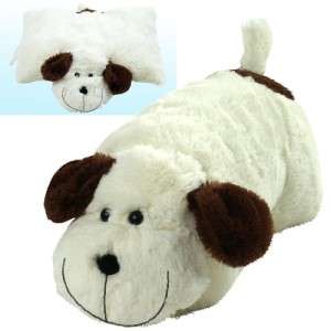Lg Snuggle Stuffed Plush Pillow Squeeze Huggie Cuddlee Pet Puppy Dog 