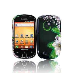  Samsung T589 Gravity Smart Graphic Case   Green Flower 