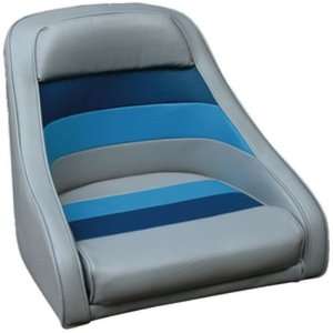  Wise Seats 2200 CAPTAINS CHAIR, BLUE/GREY BUCKET STYLE 