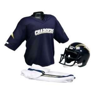    San Diego Chargers NFL Medium Helmet/Uniform Set Toys & Games