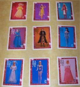 BARBIE DOLL TRADING TRADE CARDS REAL PHOTO 1970s FRIENDS / KEN